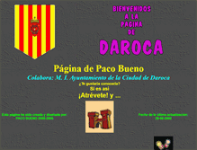 Tablet Screenshot of daroca.info