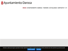 Tablet Screenshot of daroca.es